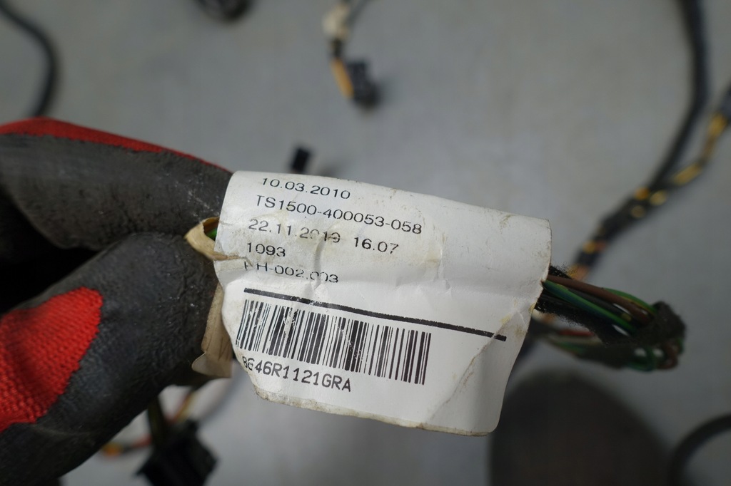 фото №8, Vw polo 6r 3d электропроводка дверь правая