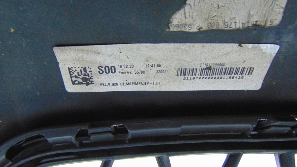 фото №16, Бампер передній bmw 4 g22 g23 g26 m-pakiet ґрати