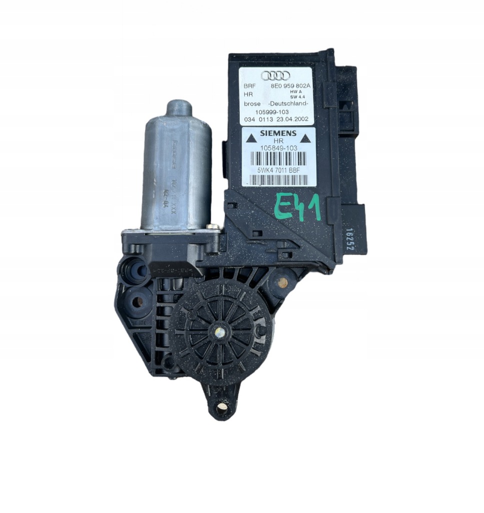 фото №1, Моторчик скло audi правий задня 8e1959802a