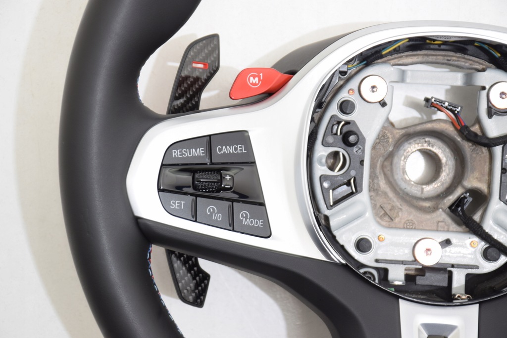 фото №8, Bmw x5m g05 f95 g06 x6m f96 xm повітропровід m пелюстки перемикання карбон вібрації оригінал