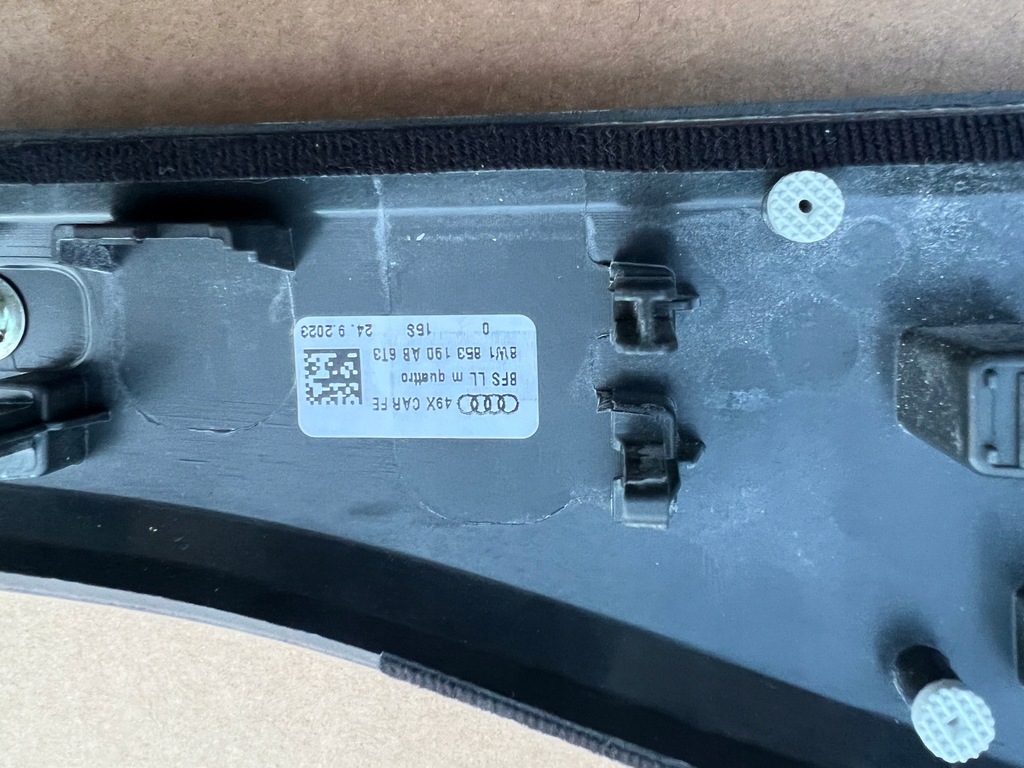 фото №14, Audi a4 rs4 a5 rs5 b9 8w накладки декоративні салону декори карбон 6t3 nowe