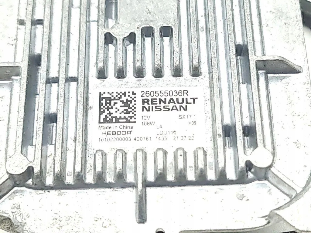 Модуль света led renault 260555036r 1.2l hybrid 146kw 2023 с Разборки