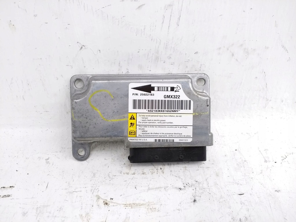 фото №1, Cadillac cts 2009 блок управления / модуль подушка безопасности