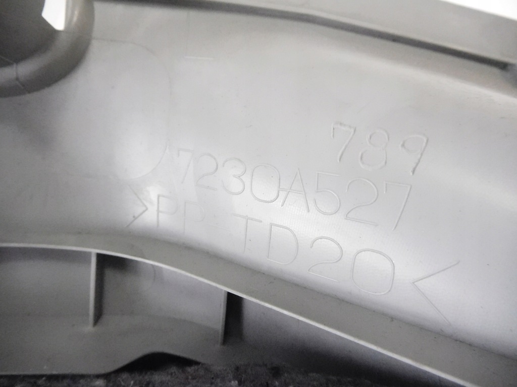 фото №9, Защита, обшивка стойка левый задняя mitsubishi asx 2010- оригинальный номер 7230a527