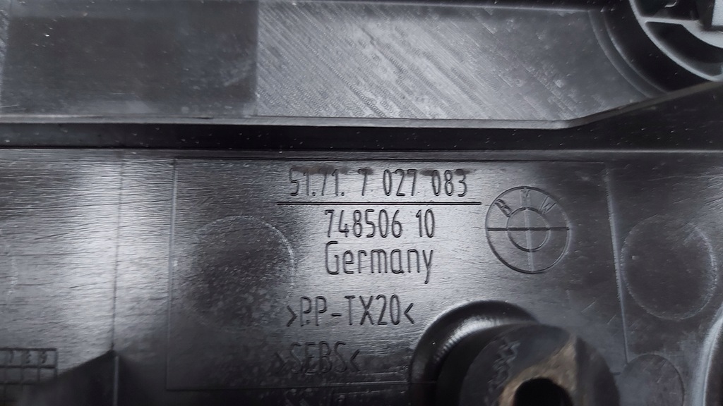 фото №12, Жабо защита bmw 5 e60 e61 04-