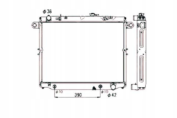 фото №1, Nrf радіатор двигуна lexus lx