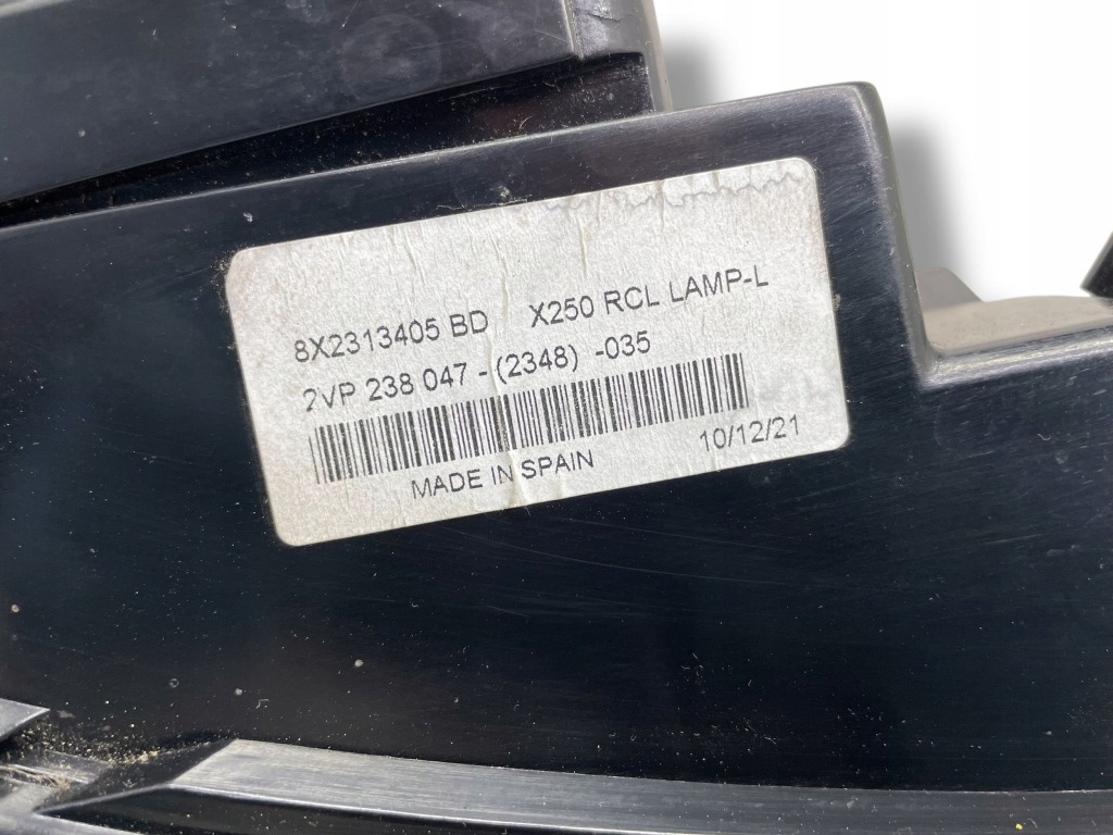 фото №8, Jaguar xf x250 3000cm3 2010 ліва сторона лампа задня sedan 8x2313405bd