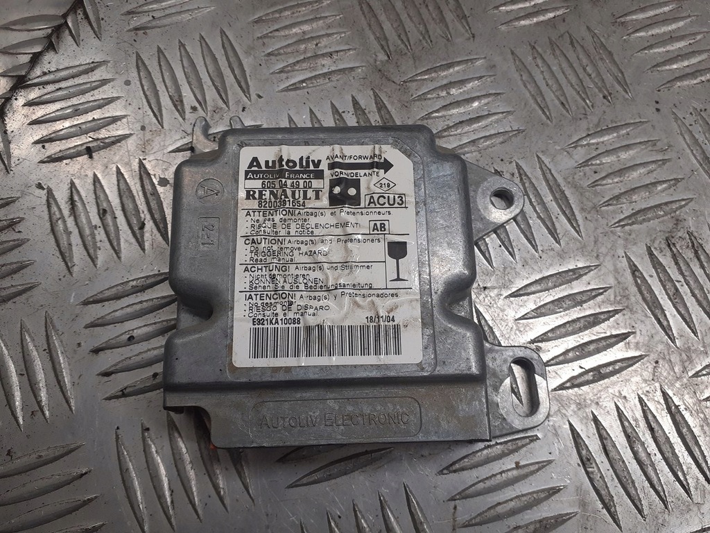 фото №1, Модуль подушка безпеки renault kangoo i 8200381654