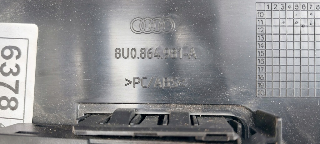 фото №7, Тунель середній audi q3 8u1863244