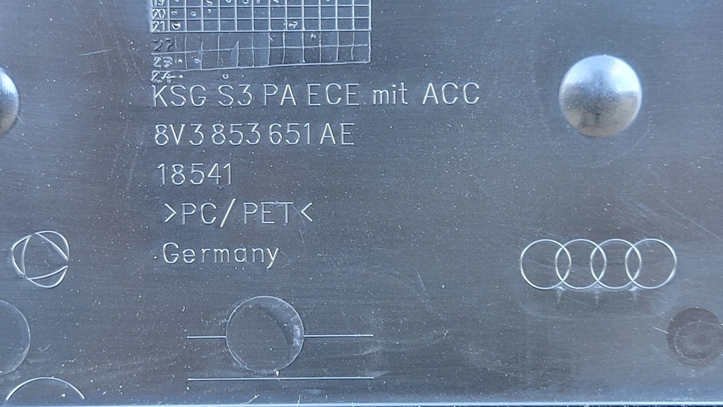 фото №16, Решётка радиатора радиатора решётка радиатора audi s3 8v lift 16-20 радар оригинальный номер 8v3853651ae новый !!!