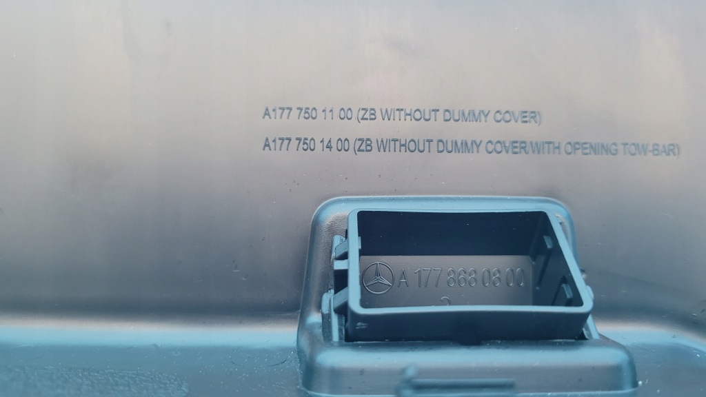 Mercedes w177 a180 22r 2.0 cdi молдинг кришка кришки багажника a1777502600 Недорого