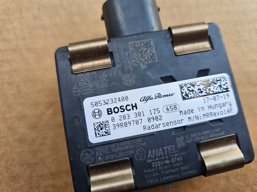 фото №2, Alfa romeo giulia stelvio радар distronic acc 5053232400