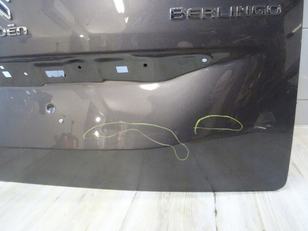 фото №6, Крышка багажника багажника berlingo iv llu