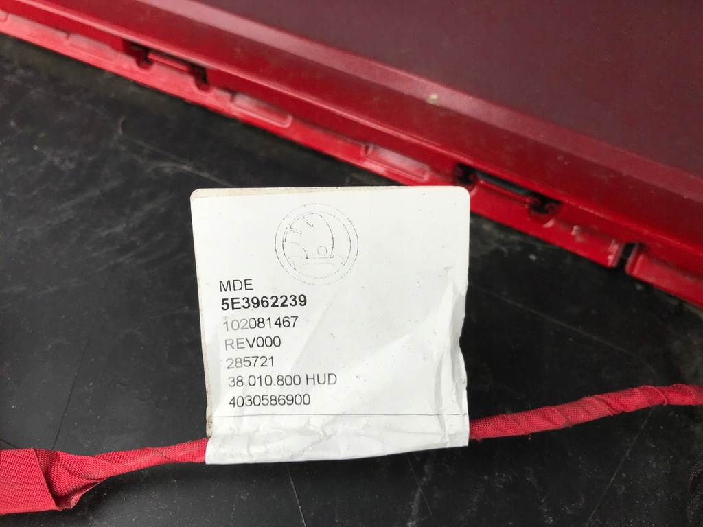 фото №7, Skoda octavia iv sedan бампер tył+dyfuzor+ модуль задний