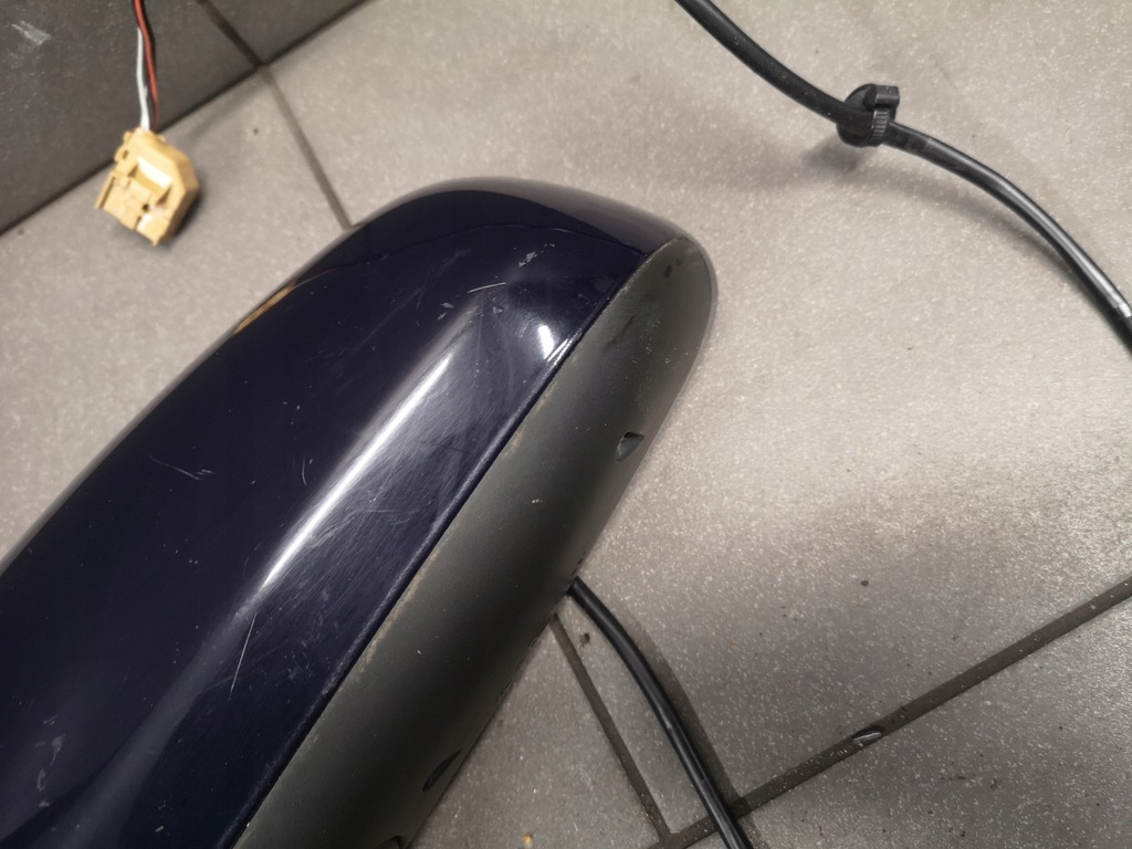 фото №13, Зеркало левый перед audi a4 b7 uk granatowe