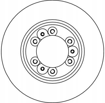 фото №16, Trw df4029 диск тормозная