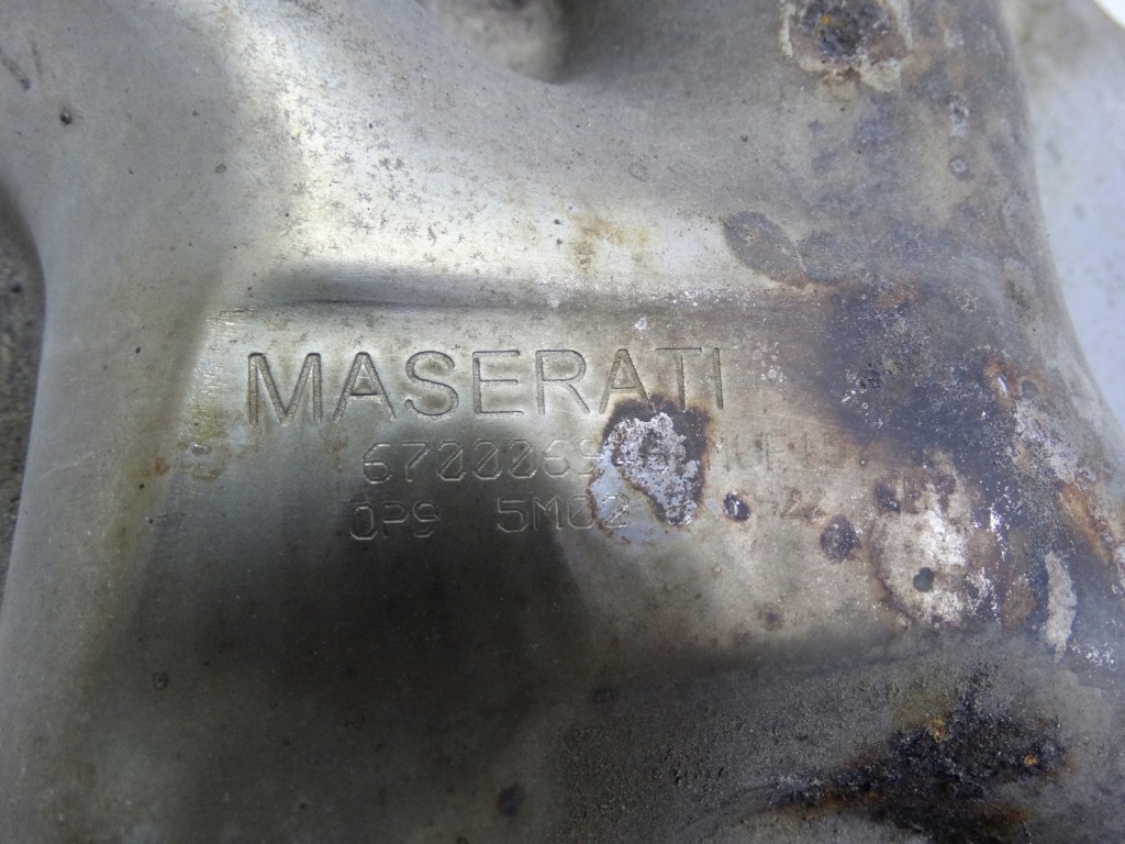 Maserati ghibli m157 13-24 гаситель конечный выхлоп активный левый 670006946 Доставка