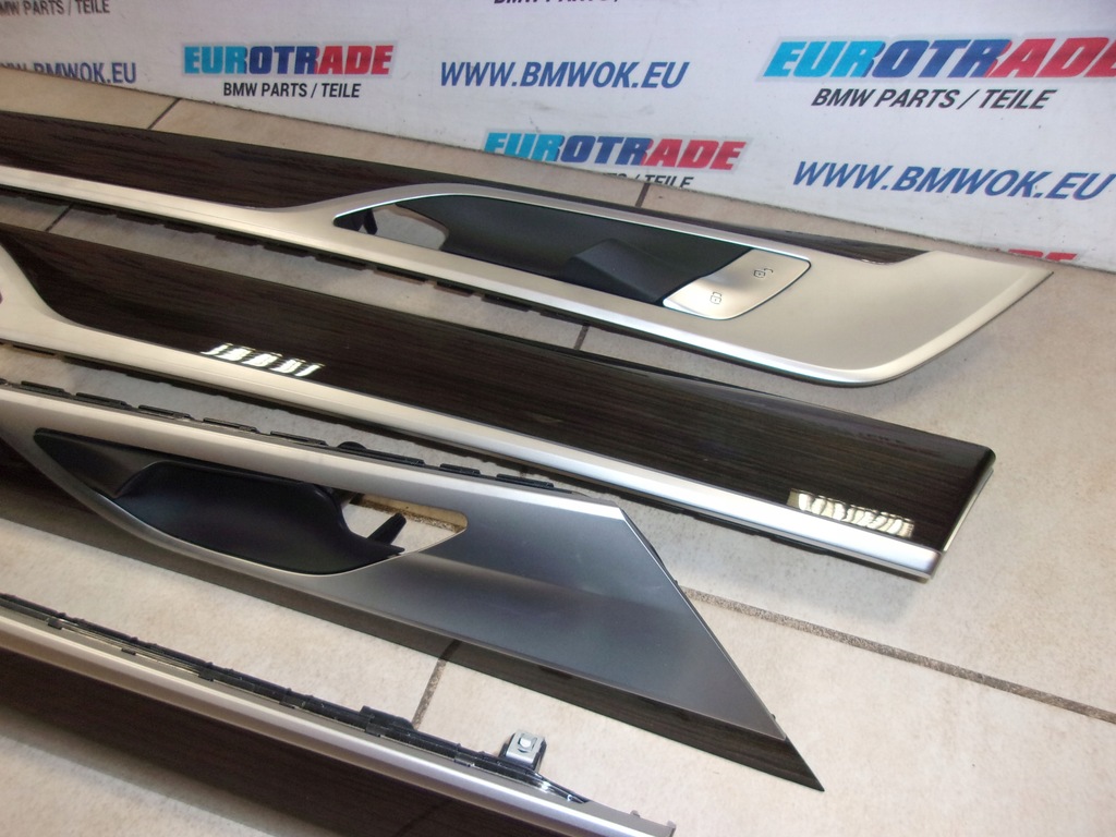 фото №10, Bmw 7 g11 молдинг накладки декоративні консолі двері