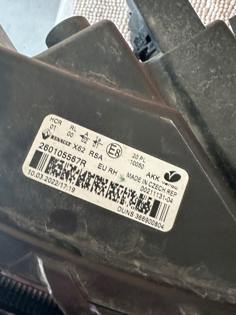 фото №15, Renault master iv лампи передні ліва права оригінальні з led версія europa