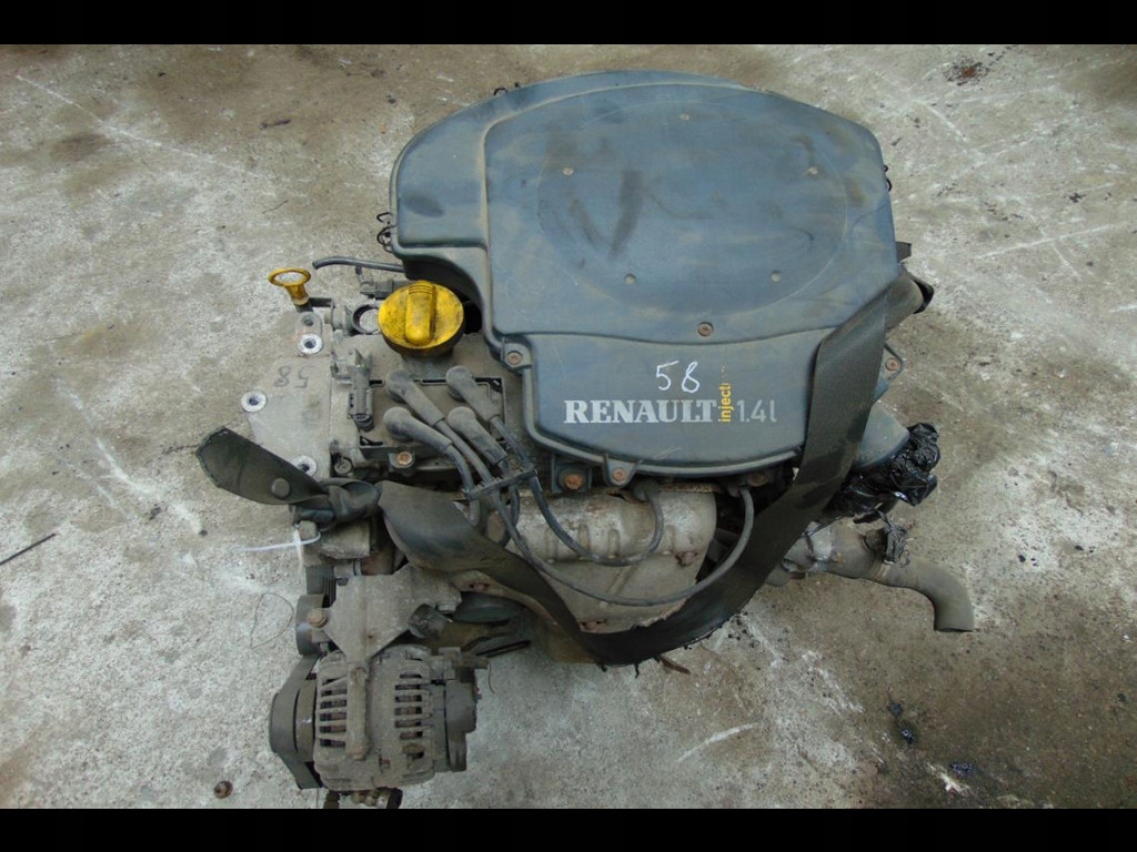 фото №1, Renault clio ii 1.4mpi двигатель k7ja710