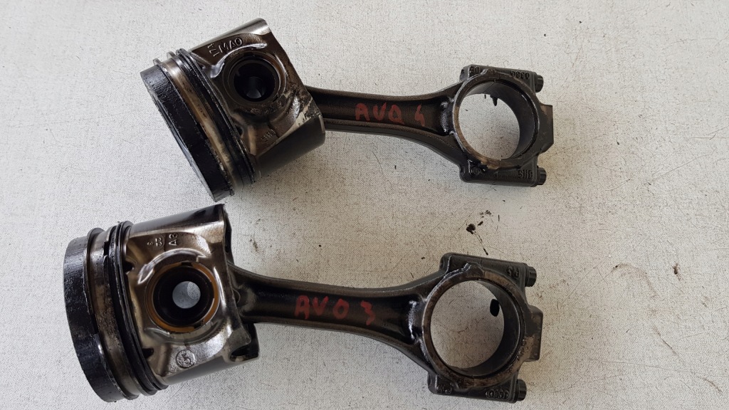 фото №1, Поршень шатун vw touran 1.9 tdi avq