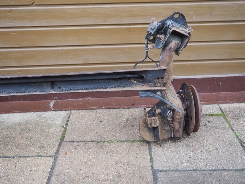 фото №8, Oś балка задняя тормозные диски renault kangoo ii mercedes citan w415