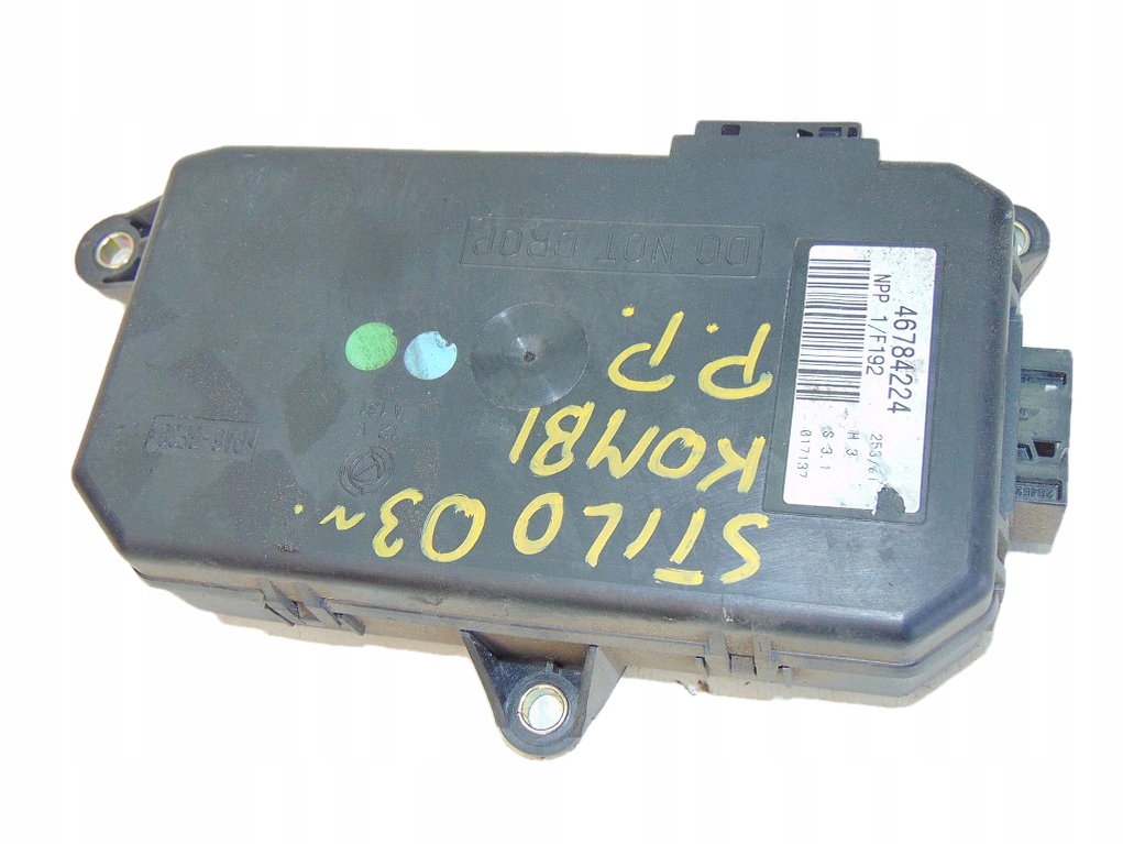 фото №1, Fiat stilo 03r модуль блок керування двері перед правий