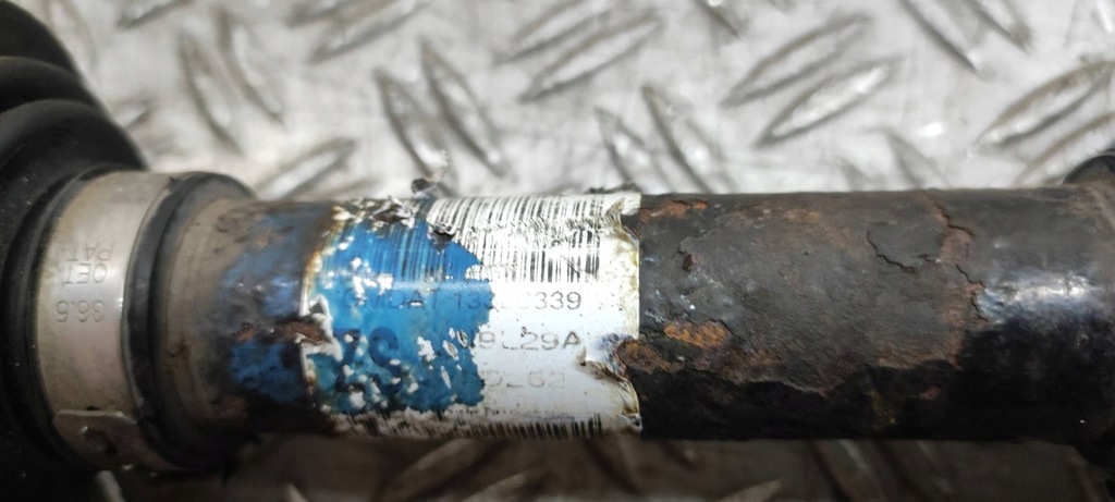 фото №9, Chevrolet cruze 2010 перед сторона левая приводной вал передняя