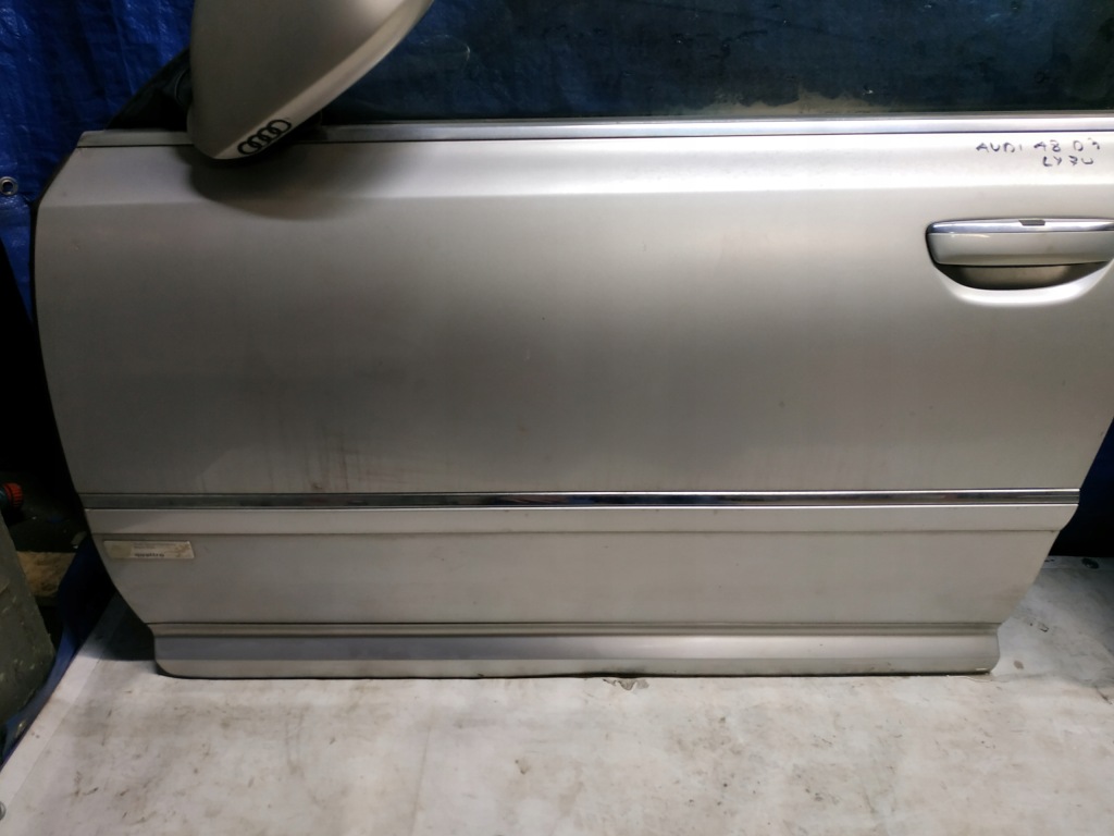 фото №3, Audi a8 d3 lift двері праве long передні ly7