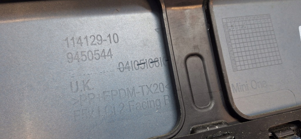 Mini cooper f57 f56 f55 lci lift бампер передний перед 114129-10 Оригинал