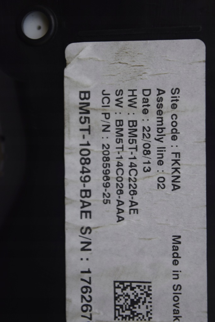 фото №7, Ford focus mk3 1.0 набір стартовий замок запалювання бортовий комп'ютер cv61-12a650-amg