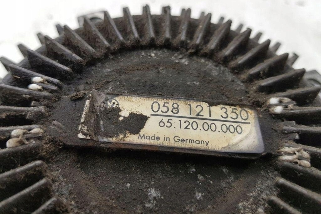 фото №6, Сцепление вентилятора, вязкостная муфта audi a4 8d2, b5 058121350 1.9l дизель 1997