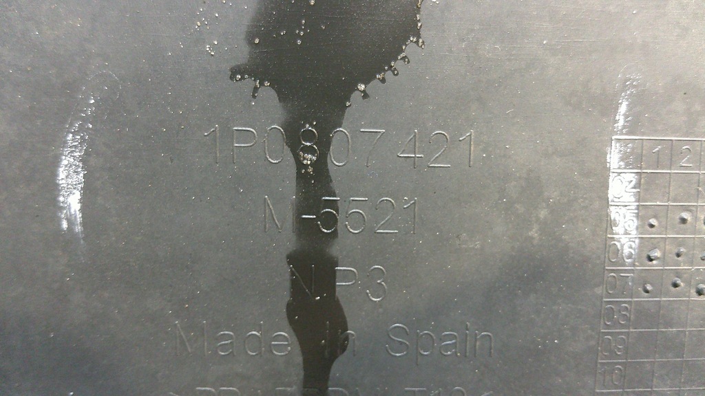 фото №12, Seat leon ii 1p0 бампер задня задній 1p0807421