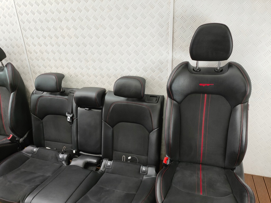 фото №6, Kia proceed iii lift 21-24 сиденья заднее сиденье обшивки кожа alcantara gt-line