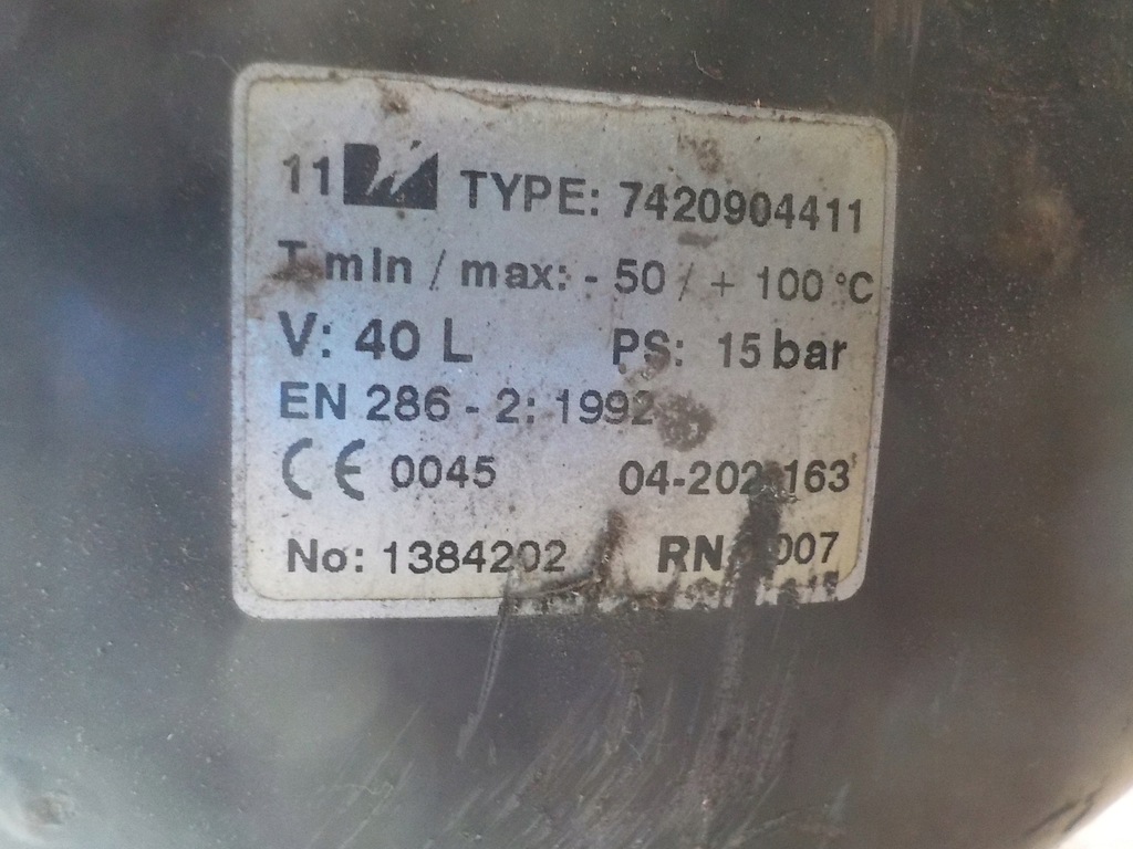 фото №5, Magnum dxi 460 бак воздуха 7420904411