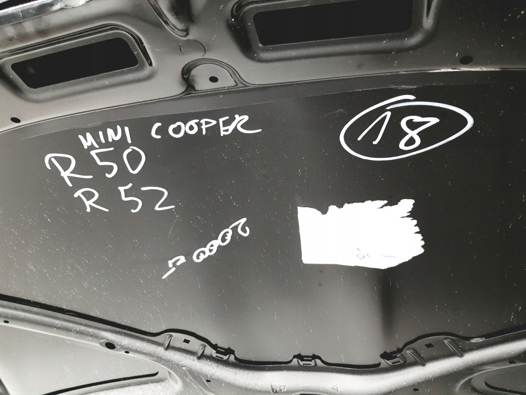 Mini cooper r50 r52 41617067753 капот кришка двигуна нова оригінальна 18. Оригінал