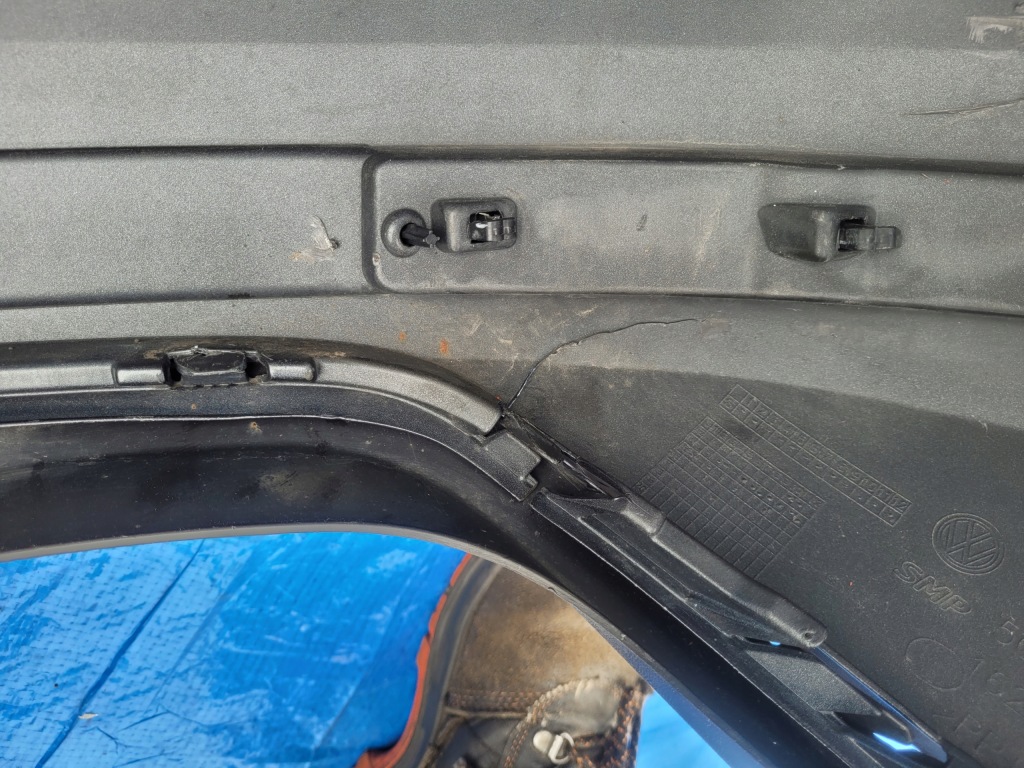 Vw jetta vi mk6 | бампер диффузор спойлер задний задний рестайлинг  5c6807421h | 1299 Доставка