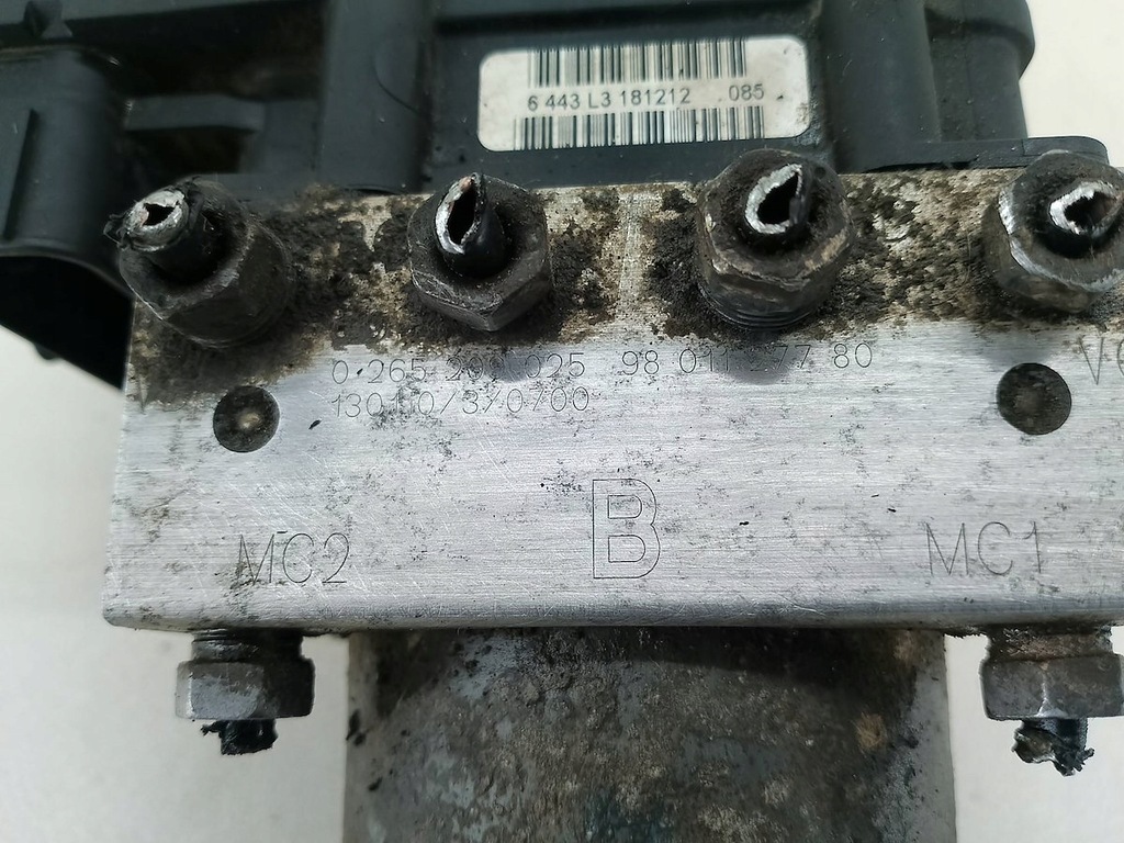 фото №6, Насос abs peugeot partner 2008- 9801127780 0265209025 1.6 hdi