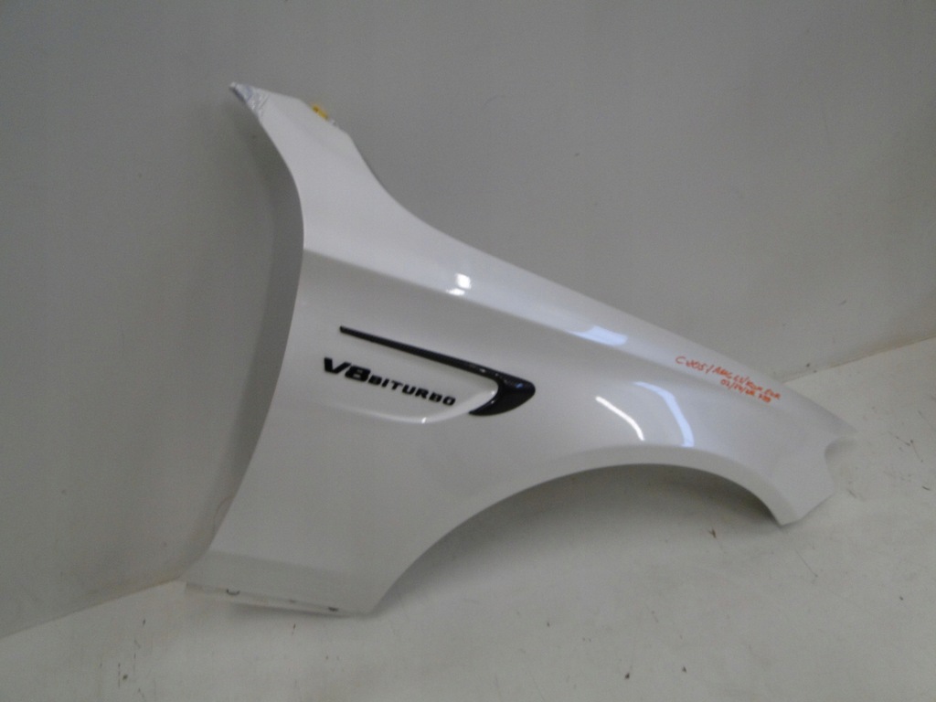 фото №7, Mercedes c klasa 205 kompletny перед капот бампер крылья лампы c63s 799