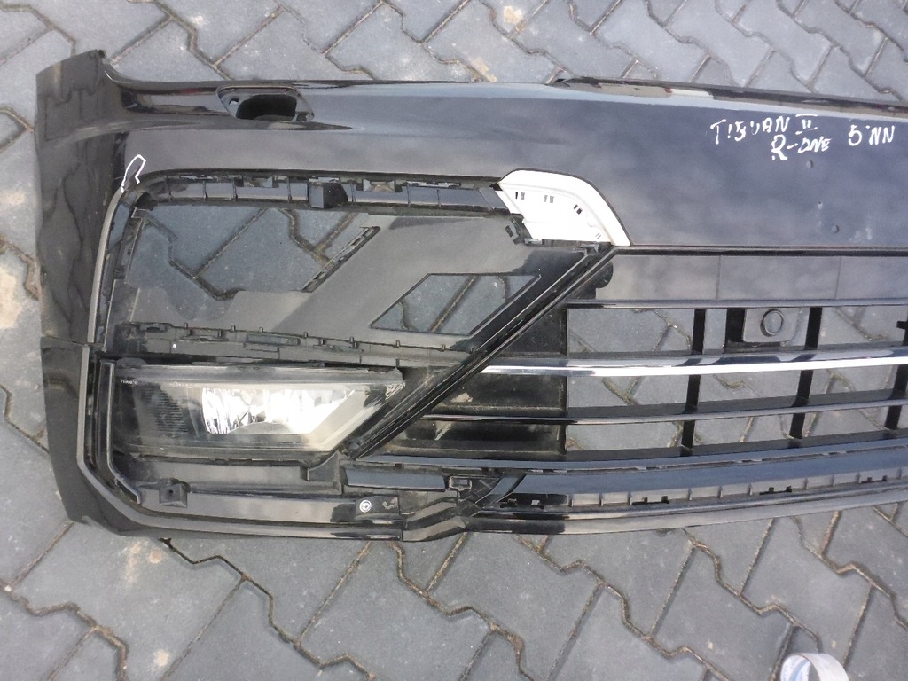 фото №11, Vw tiguan ii r-line allspace 17- бампер перед передний оригинал