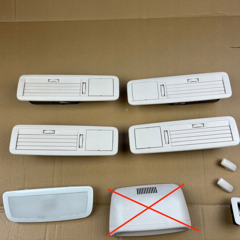 Купити Mercedes w447 v klasa ручки повітроводи ґрати лампа обшивки стелі світлий