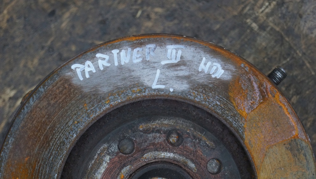 фото №6, Поворотний кулак амортизатор лівий перед peugeot partner iii 1.6 hdi