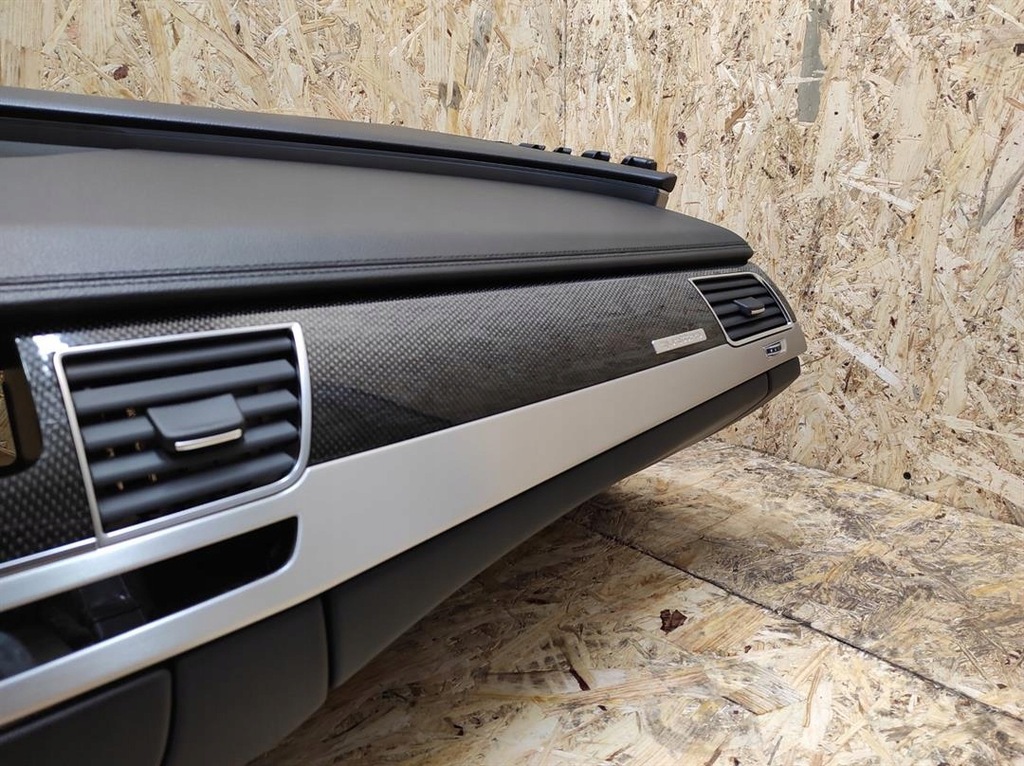 фото №9, Панель приладів приладова audi a8 s8 d4 карбон подушки безпеки