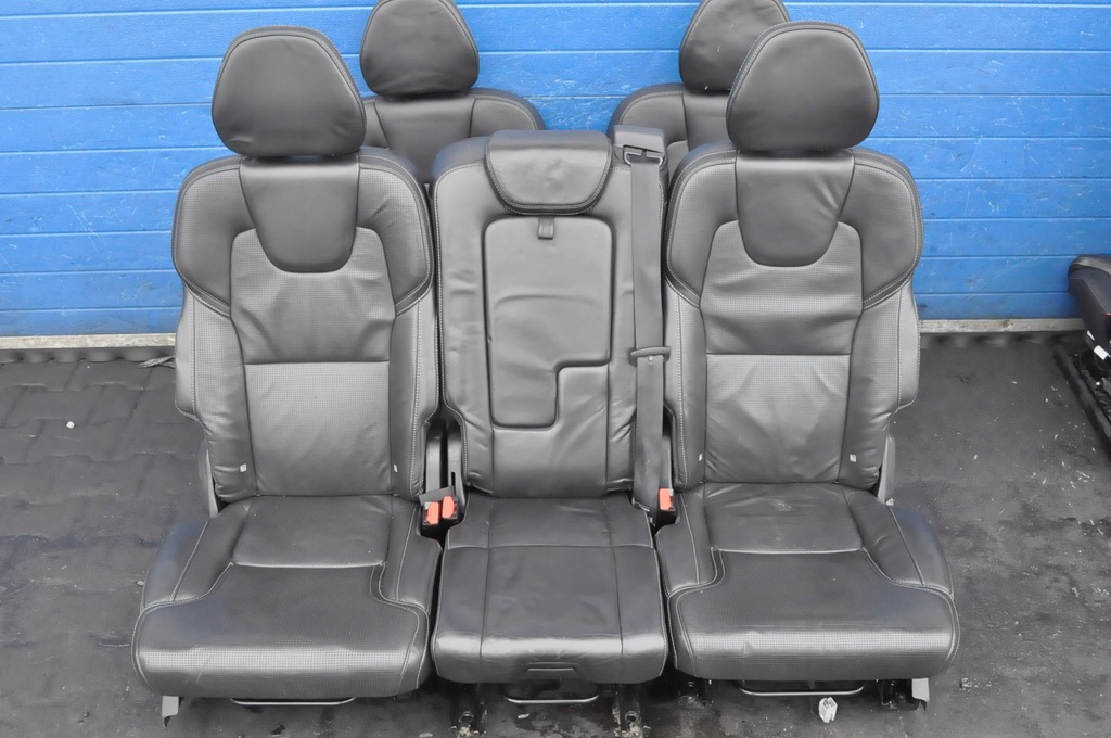 фото №14, Volvo xc90 комплект сидений сиденья сиденья вентилируемые подогрев обшивки 7 человек