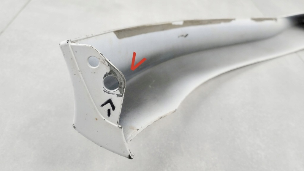 Накладка спойлер перед opel insignia b opc line 17- с Разборки