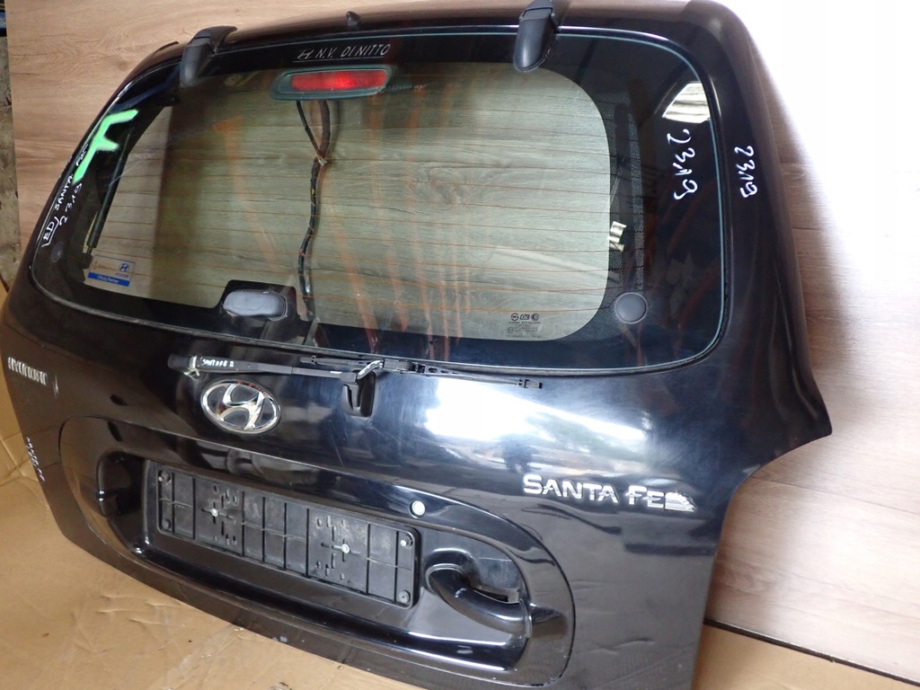 фото №10, Hyundai santa fe 01-06 крышка багажника багажника ed