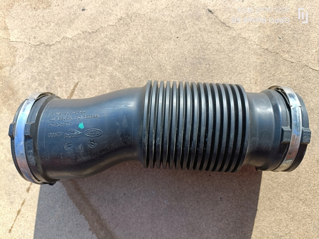 фото №1, Jaguar f-pace velar труба воздухозаборник шланг воздуха