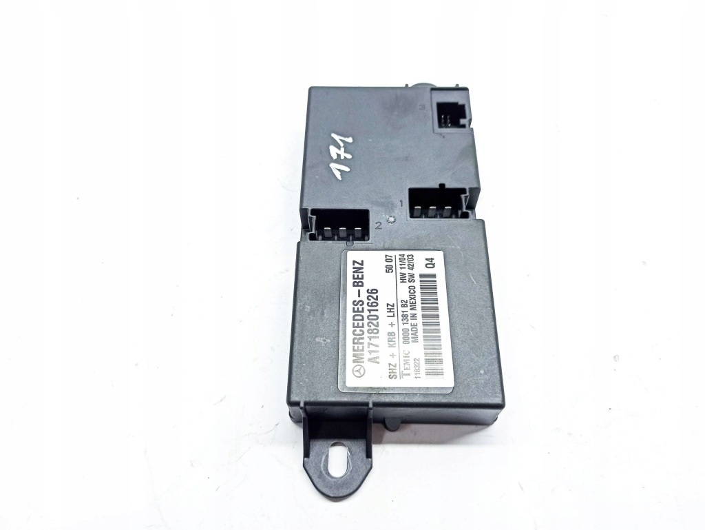 фото №3, Mercedes-benz slk r171 2008 модуль / блок керування сидіння