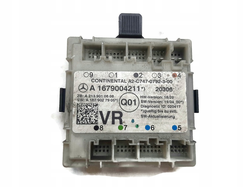 фото №1, Mercedes w167 модуль двері a1679004211