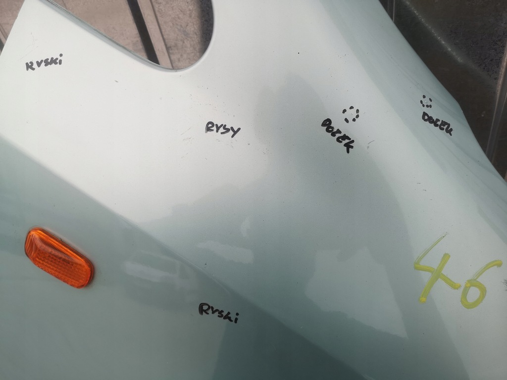 фото №8, Крыло правый перед honda jazz ii 02-08 g506m